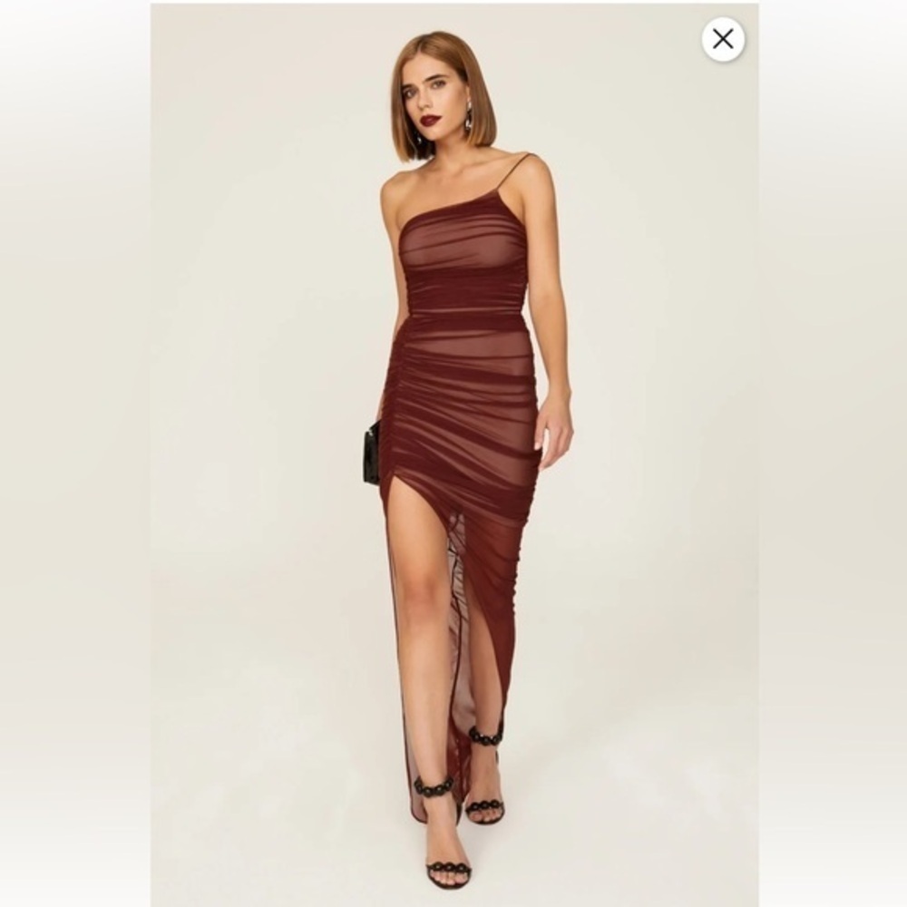 Nookie Mecca Gown in chocolate size small